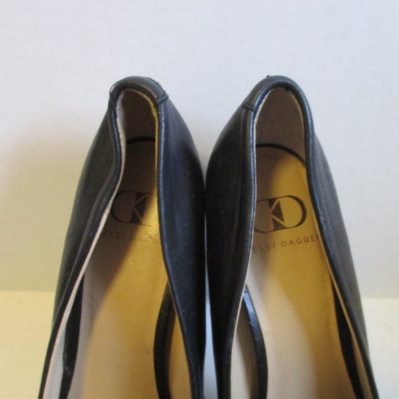 *Kelsi Dagger 'LINZY' Pumps Squared Toe Hidden Platform - Picture 5 of 12